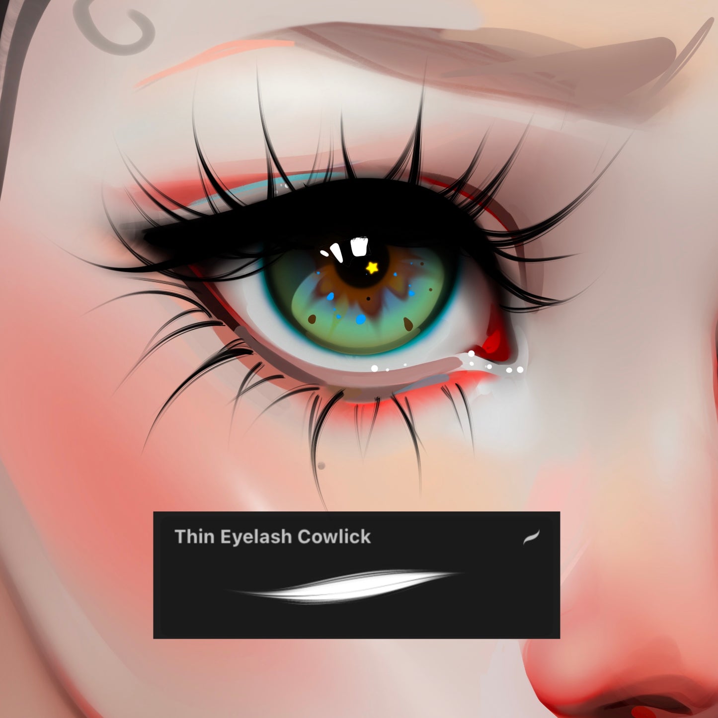 🔥Perfect Eyelashes Brush Set for Procreate🔥