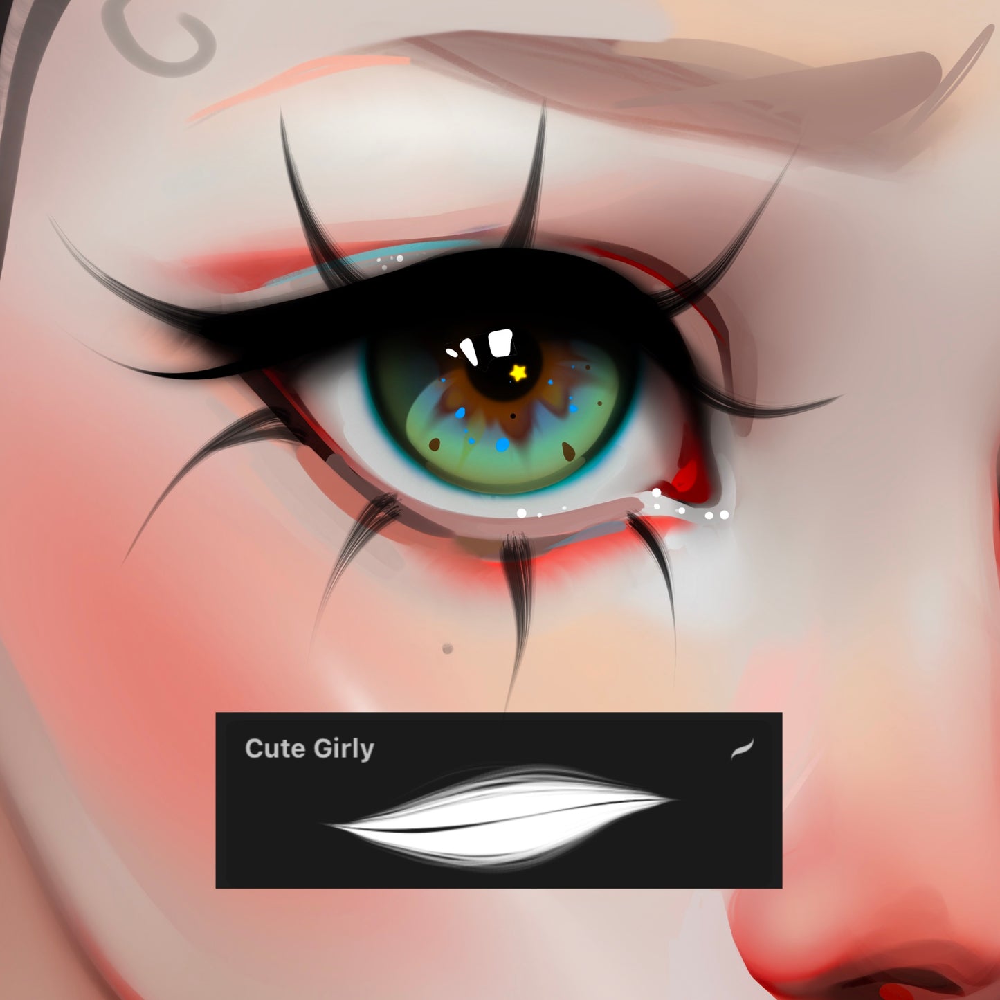 🔥Perfect Eyelashes Brush Set for Procreate🔥