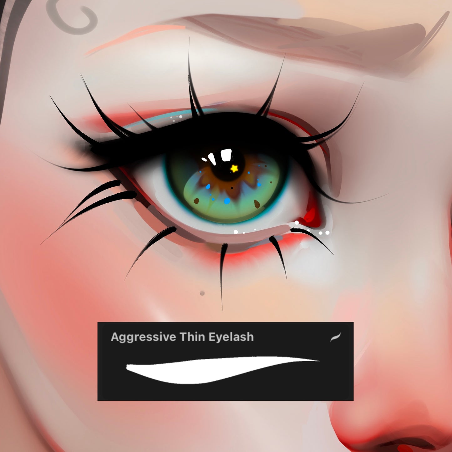 🔥Perfect Eyelashes Brush Set for Procreate🔥