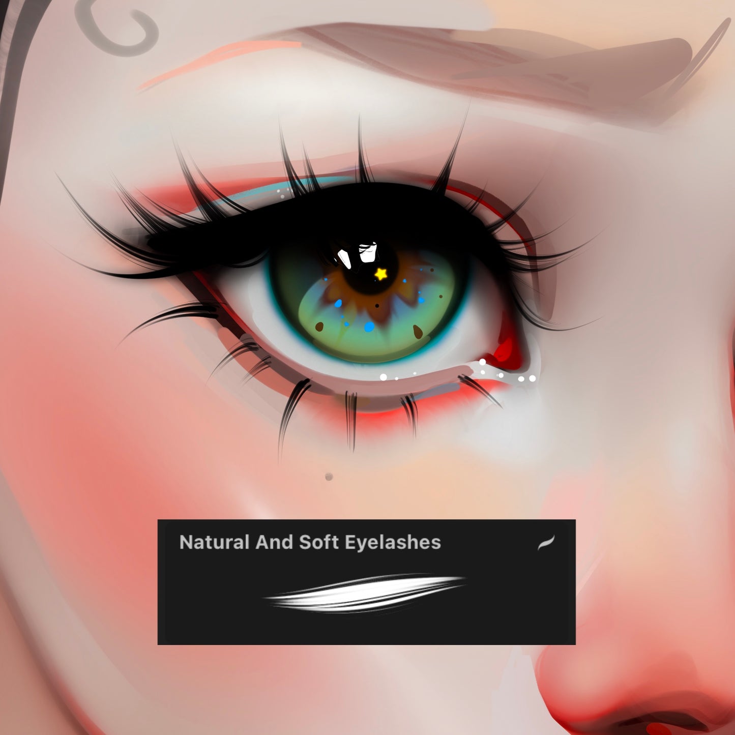 🔥Perfect Eyelashes Brush Set for Procreate🔥