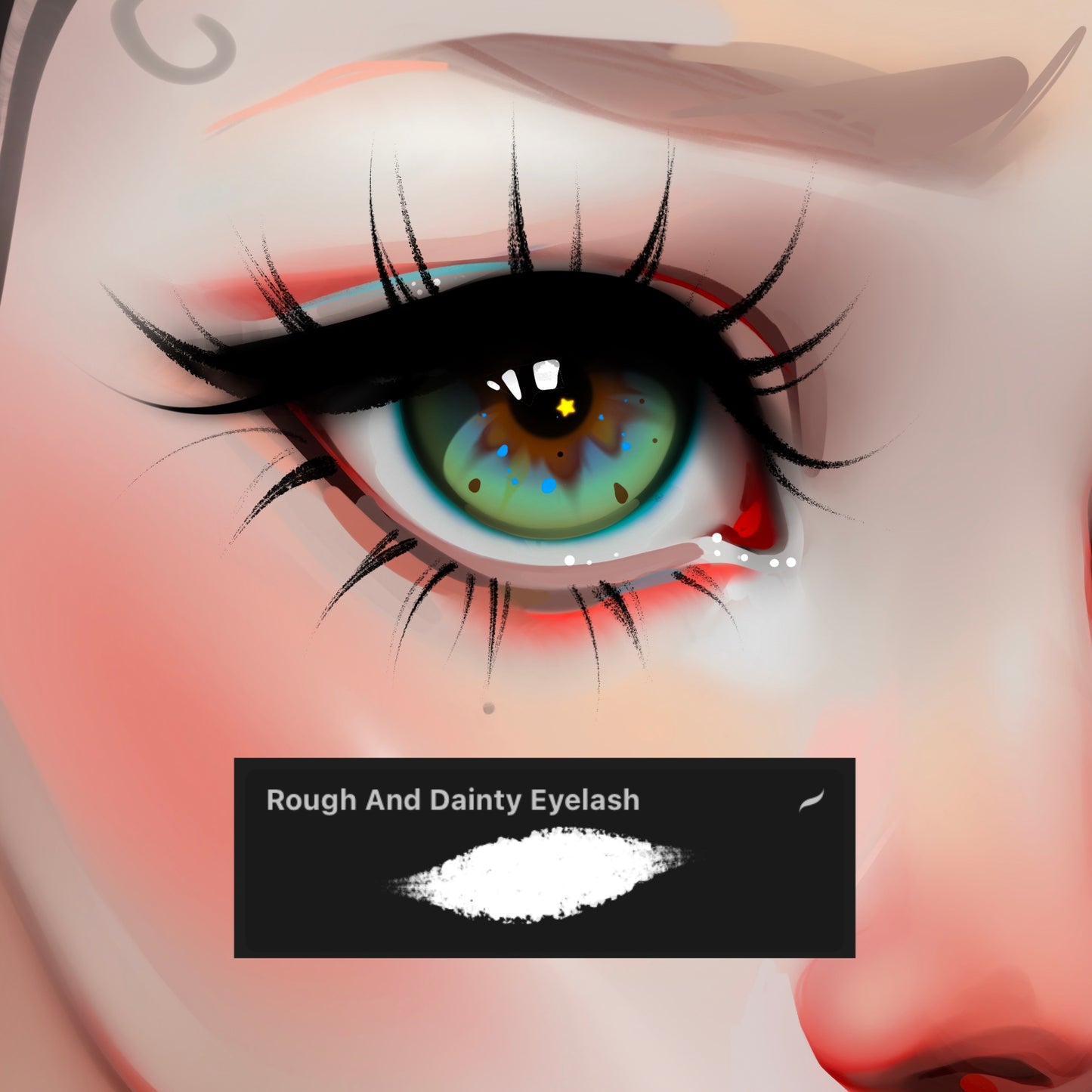 🔥Perfect Eyelashes Brush Set for Procreate🔥