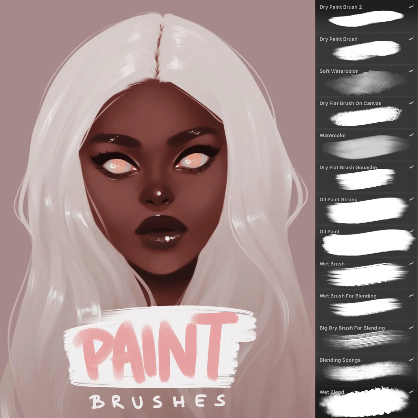 🎨Paint Brush Set for Procreate🎨