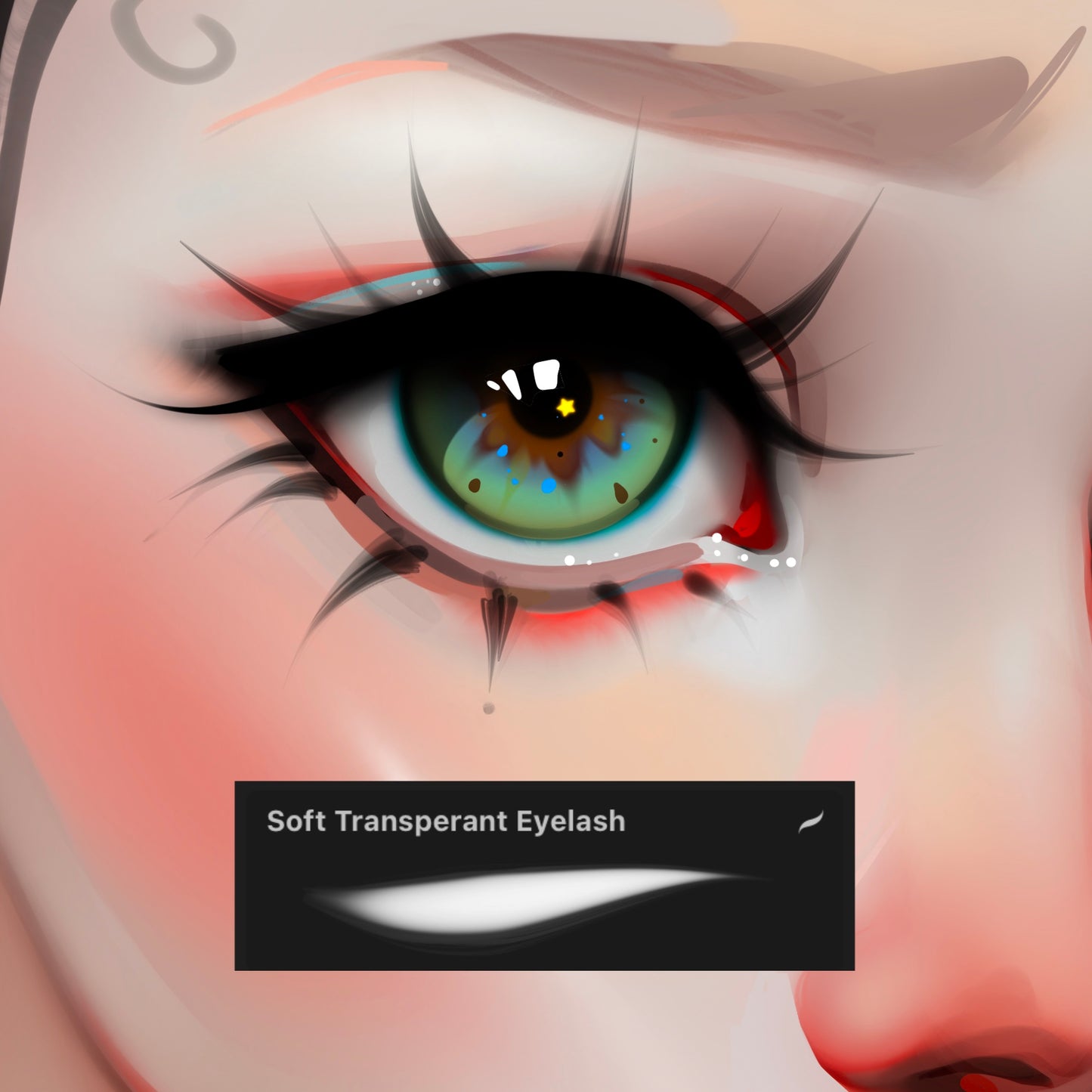 🔥Perfect Eyelashes Brush Set for Procreate🔥