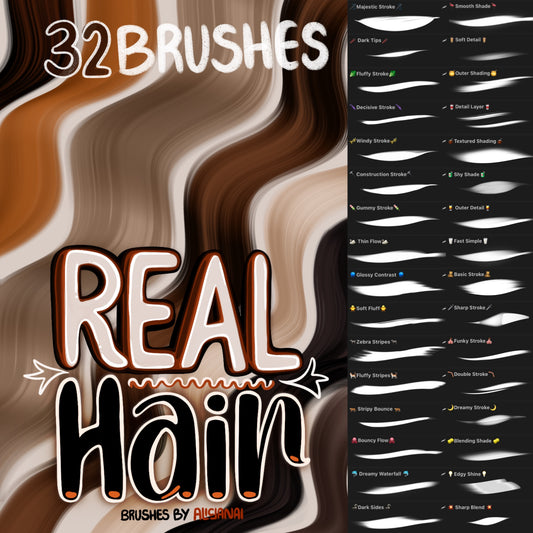 🪶Real Hair Brush Set🪶